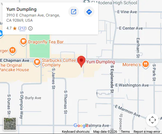 Location, 3910 E Chapman Ave, Orange, CA 92869